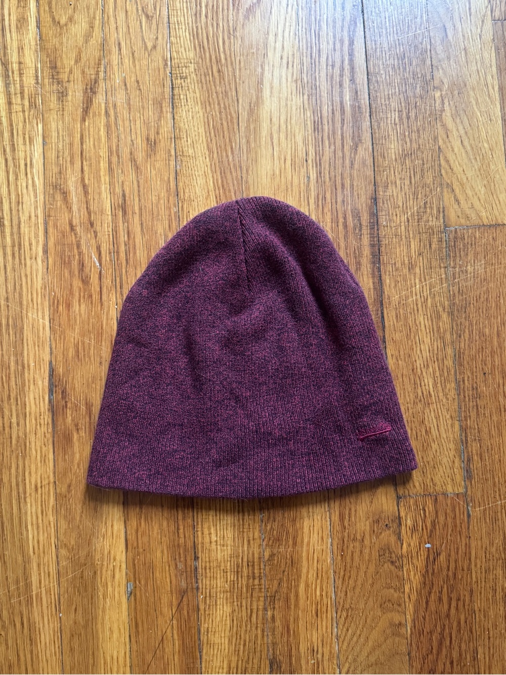 Superdry Maroon Knit Beanie